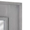 Sea Spray Grey Wash Framed Mirror
